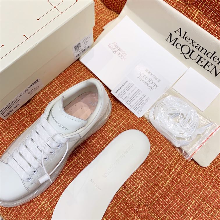 ALEXANDER MCQUEEN CLEAR SOLE OVERSIZED SNEAKERS - ALD012