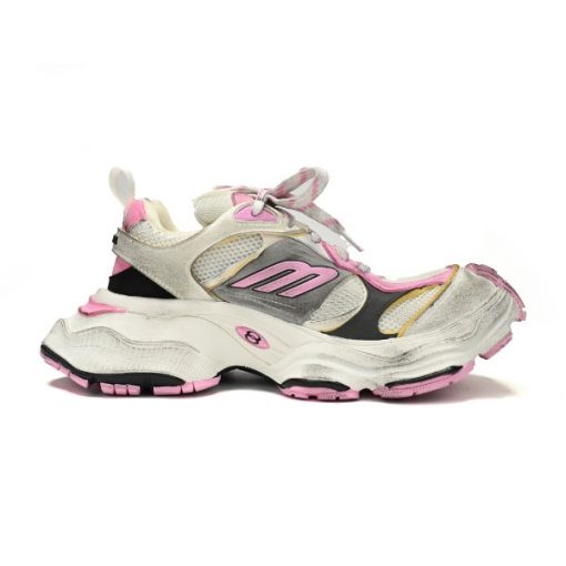 BALENCIAGA CARGO SNEAKER WHITE PINK - BLA094