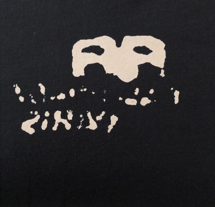 BALENCIAGA HAND DRAWN BB ICON T-SHIRT MEDIUM FIT IN BLACK - BAS013