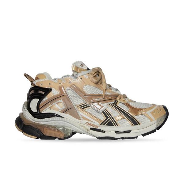 BALENCIAGA RUNNER SNEAKERS IN BEIGE - BLA053
