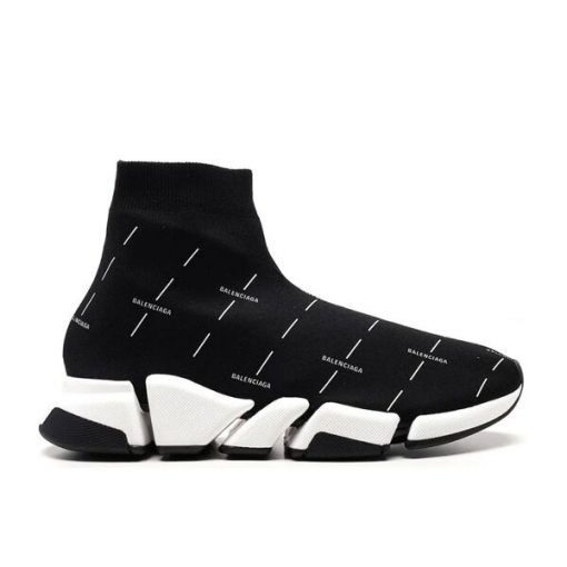 BALENCIAGA SPEED 2.0 LOGO-PRINT SNEAKERS - BLA048