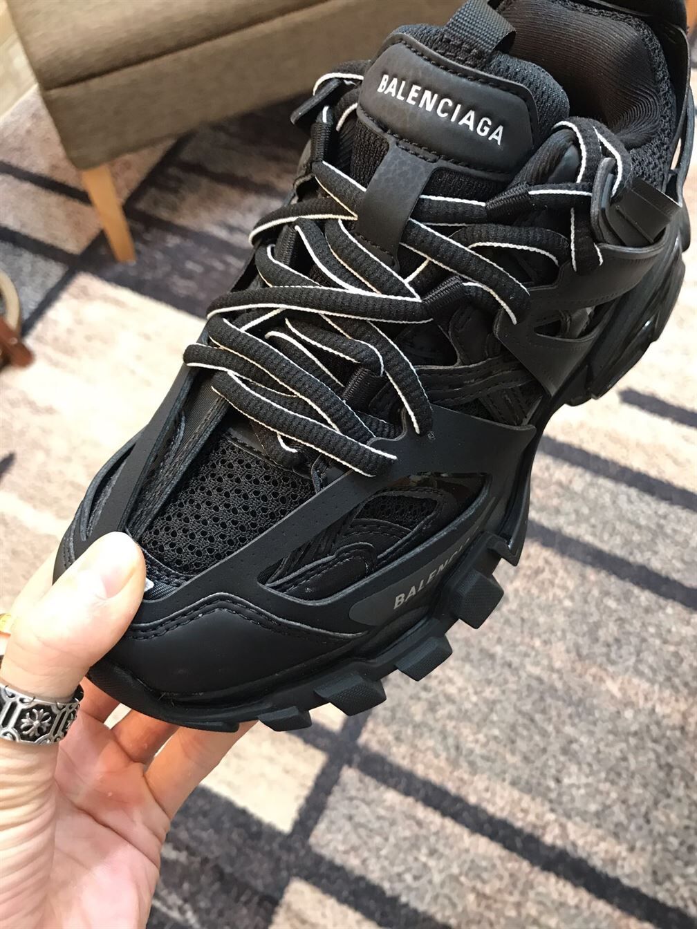 BALENCIAGA TRACK 3.0 SNEAKERS FULL BLACK - BLA004