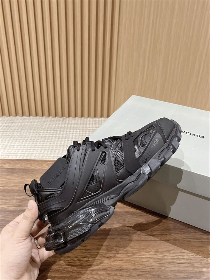 BALENCIAGA TRACK TRAINERS BLACK - BLA070