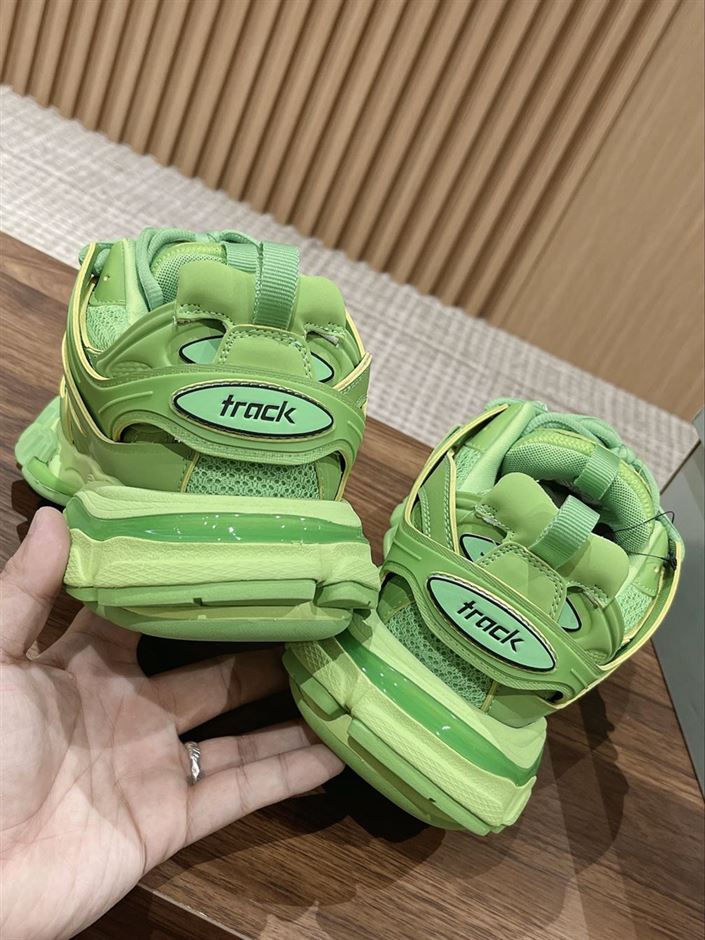 BALENCIAGA TRACK TRAINERS GREEN - BLA068