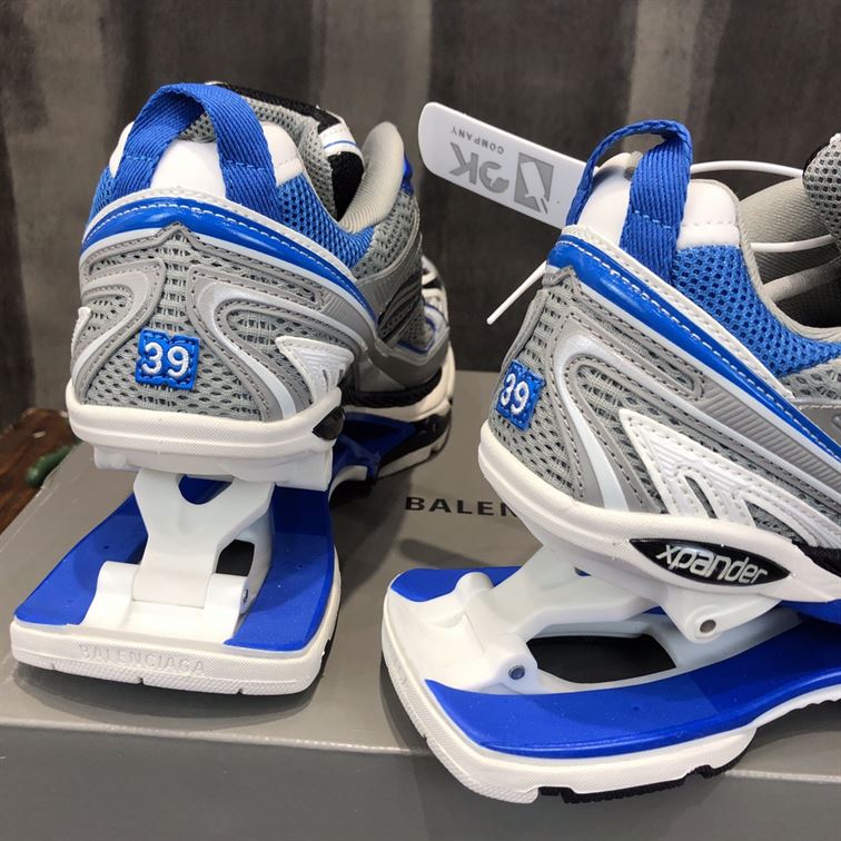 BALENCIAGA X-PANDER SNEAKER IN BLUE/SILVER - BLA044