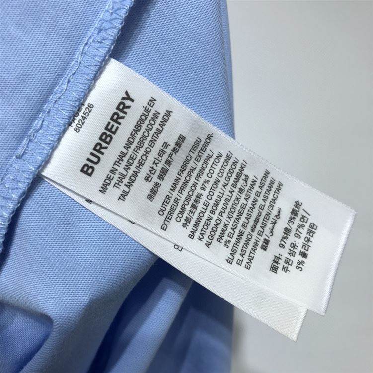 BURBERRY LETTER GRAPHIC COTTON OVERSIZED T-SHIRT - BRS020