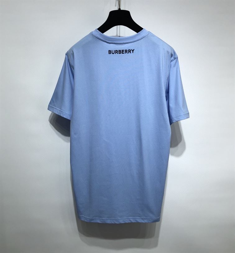 BURBERRY LETTER GRAPHIC COTTON OVERSIZED T-SHIRT - BRS020