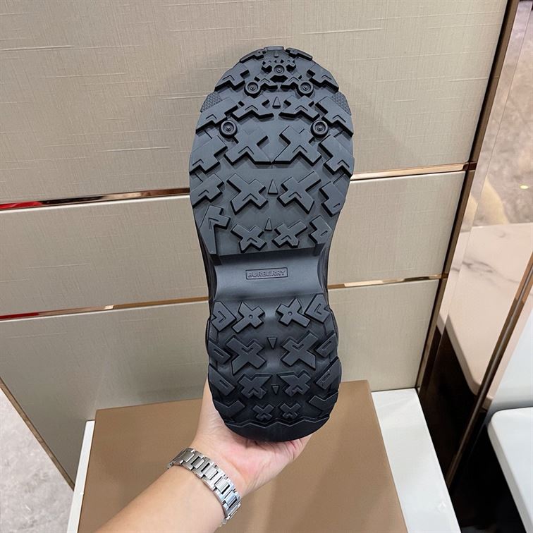 BURBERRY VINTAGE CHECK COTTON ARTHUR SNEAKERS - BBR006