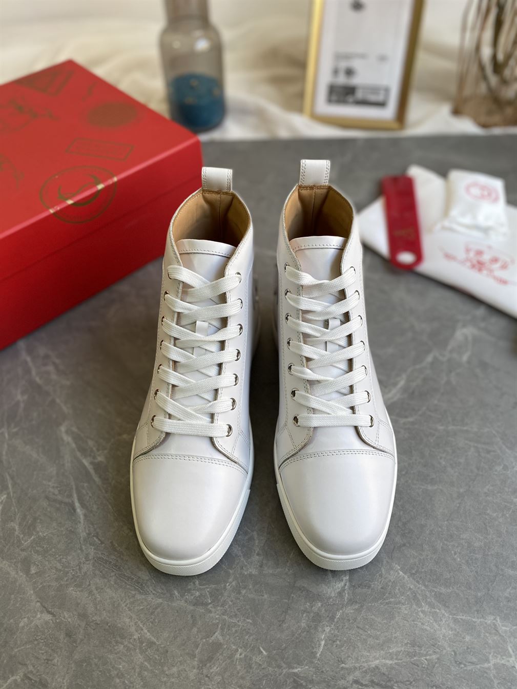 CHRISTIAN LOUBOUTIN HIGH TOP SNEAKER - CLS002