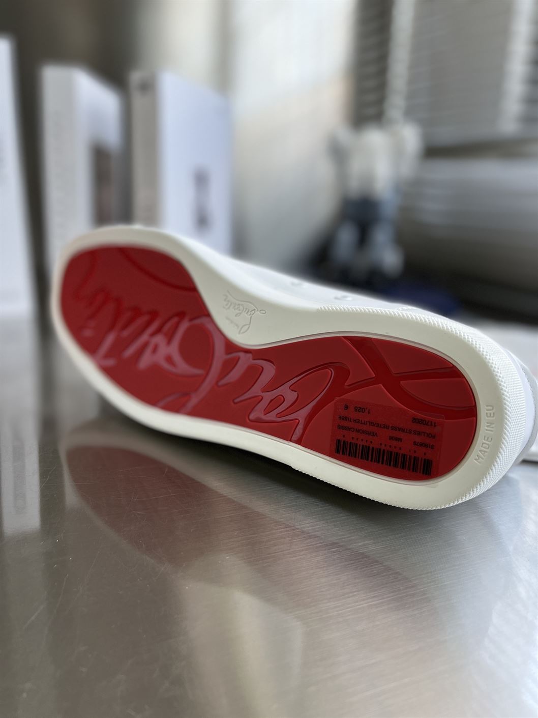 CHRISTIAN LOUBOUTIN LOUIS JUNIOR SNEAKERS - CLS033