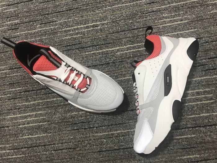 DIOR B22 WHITE GREY RED - DO079