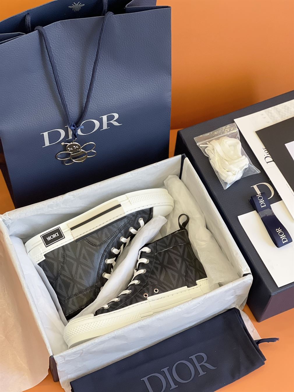 DIOR B23 HIGH-TOP SNEAKER - DO030