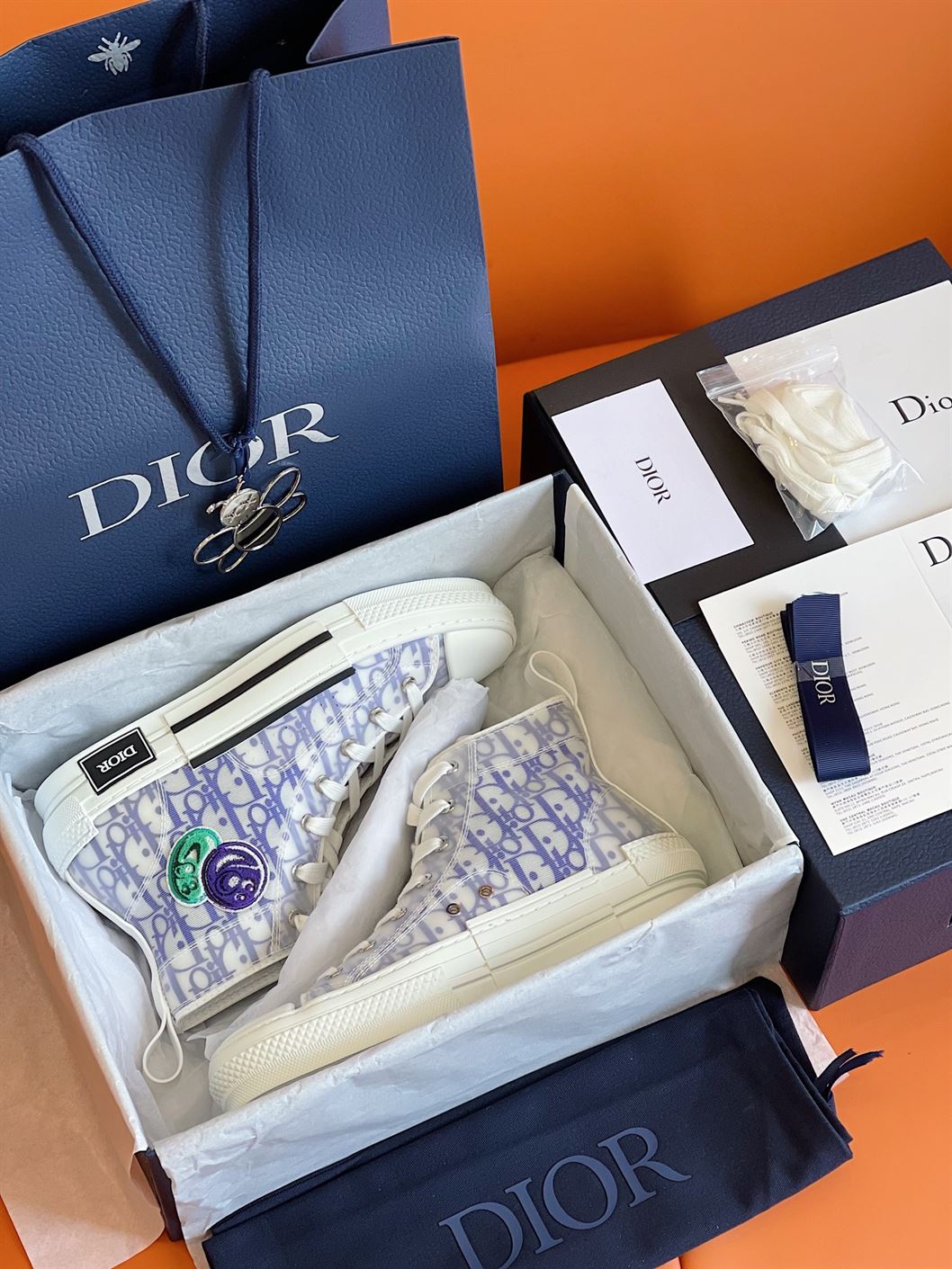 DIOR B23 HIGH-TOP SNEAKER - DO032