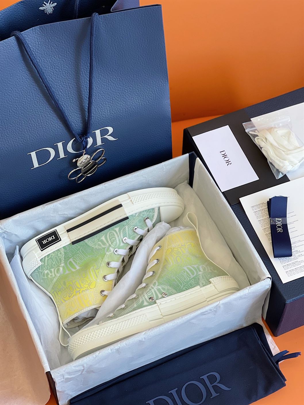 DIOR B23 HIGH-TOP SNEAKER - DO037