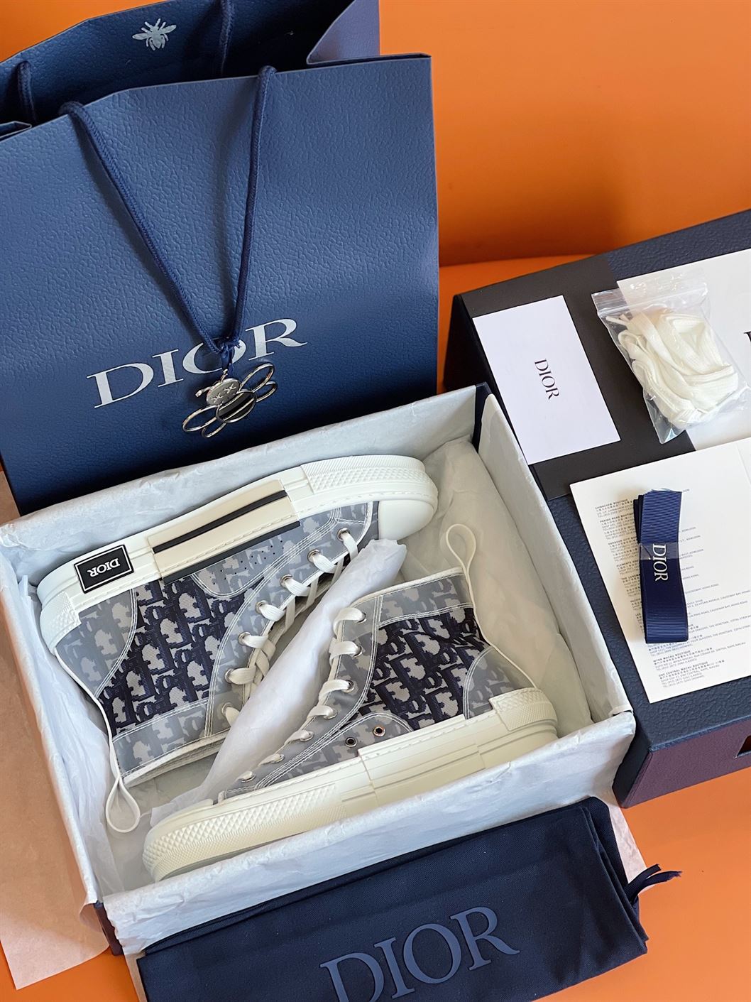 DIOR B23 HIGH-TOP SNEAKER - DO041