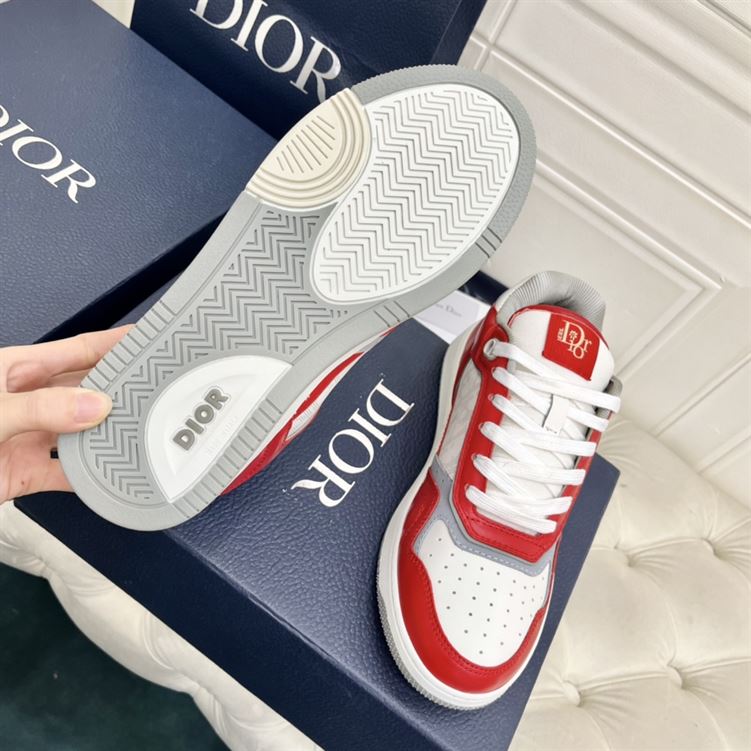 DIOR B27 LOW TOP IN RED - DO138