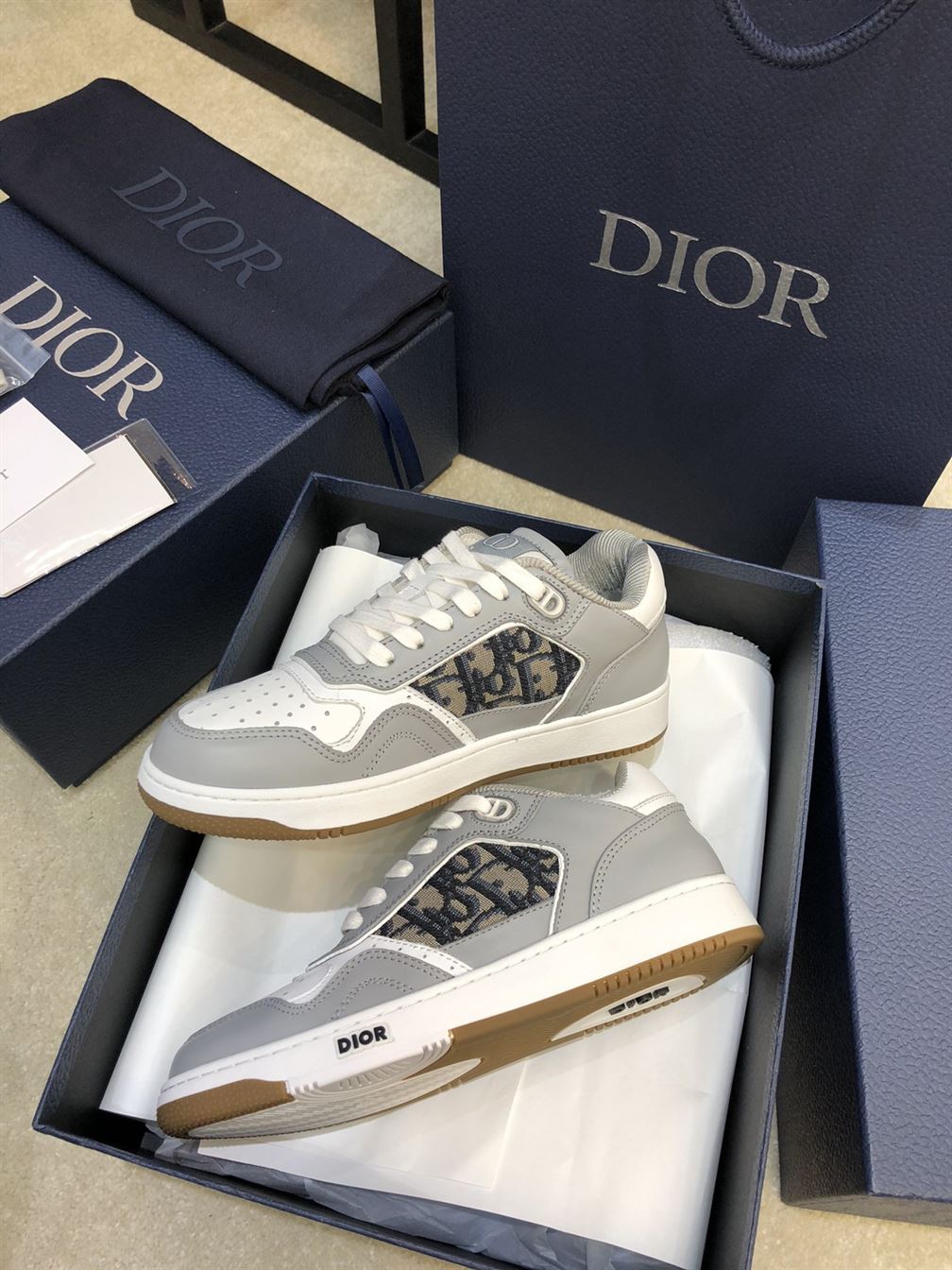 DIOR B27 LOW-TOP SNEAKER - DO007