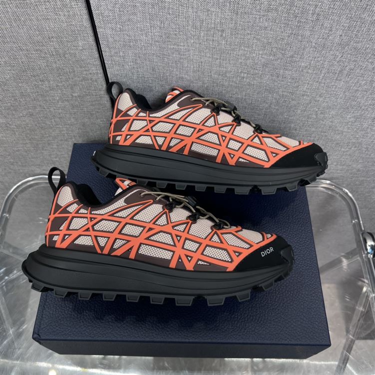 DIOR B31 RUNNER SNEAKER BEIGE ORANGE - DO096