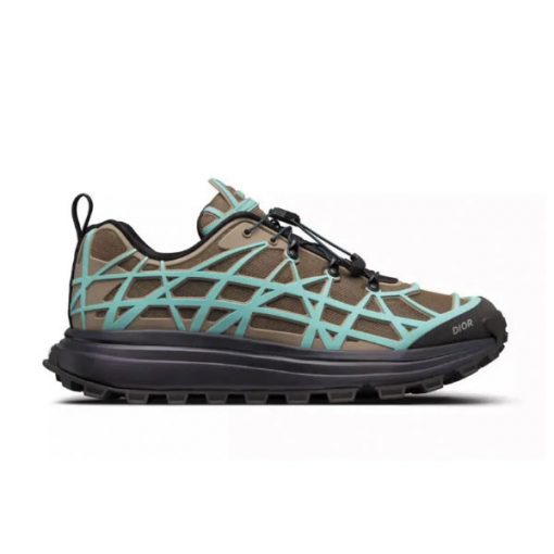 DIOR B31 RUNNER SNEAKER KHAKI TEAL - DO097