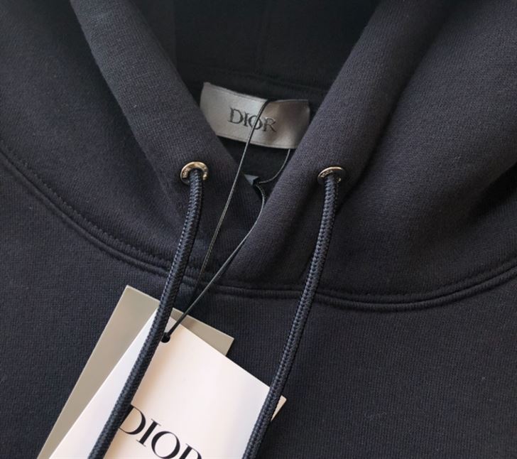 DIOR CD ICON HOODED SWEATSHIRT - DOS026
