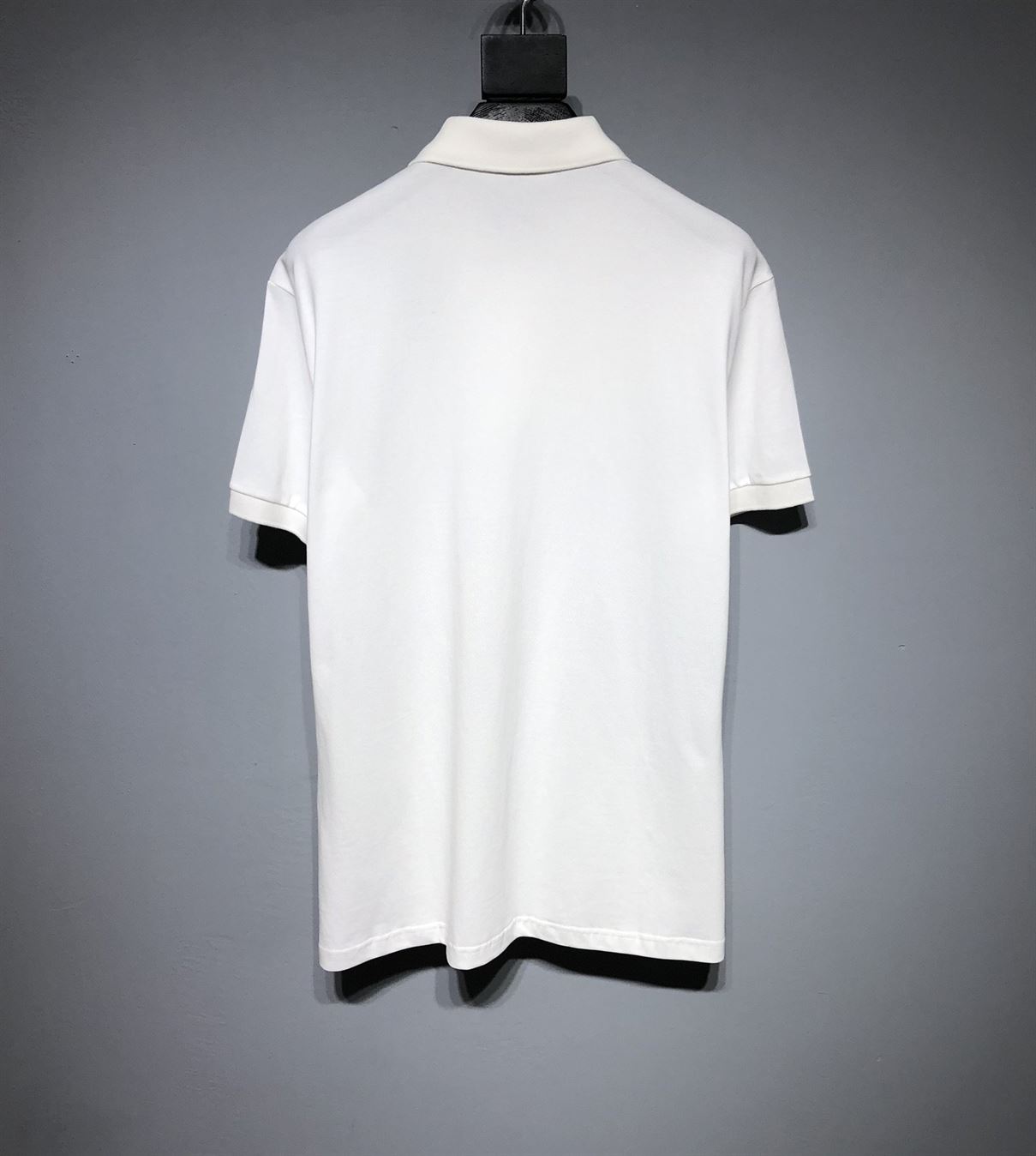 DIOR CD ICON POLO SHIRT WHITE COTTON PIQUÃ‰ - DOT025