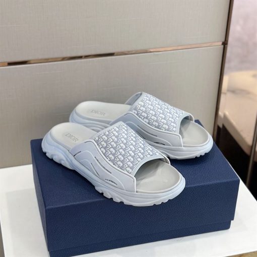 DIOR H-TOWN SANDAL GRAY RUBBER - DS003