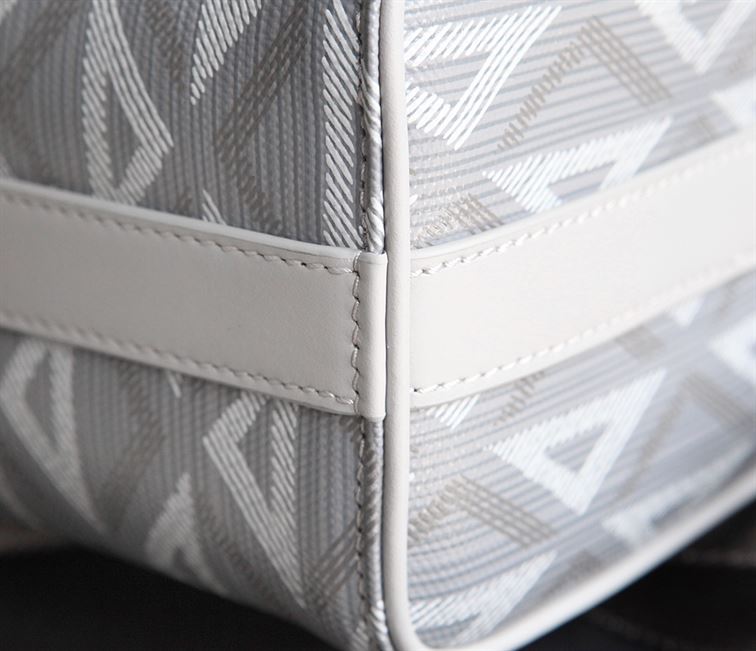 DIOR LINGOT 22 BAG GRAY CD DIAMOND CANVAS - DIO010