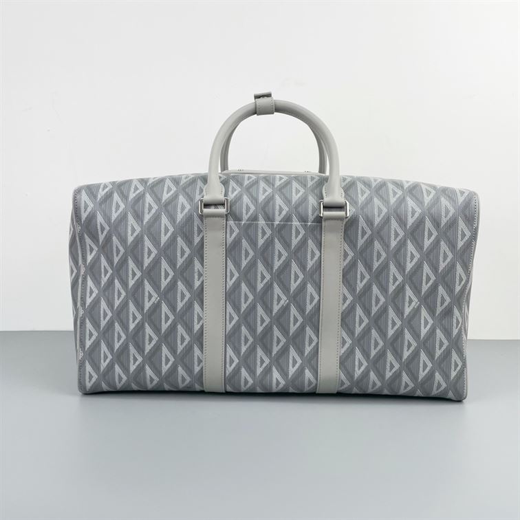 DIOR LINGOT 50 BAG GRAY CD DIAMOND CANVAS - DIO029