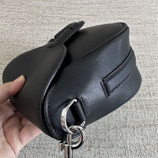 DIOR MARC JACOBS THE J MACRC BLACK SADDLE BAG