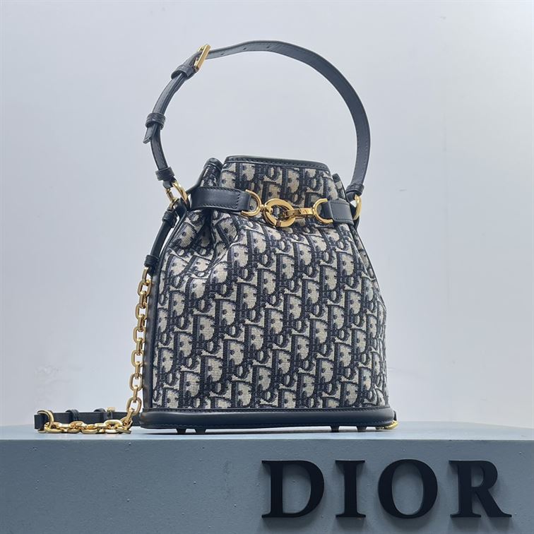 DIOR MEDIUM C EST DIOR BAG BLUE