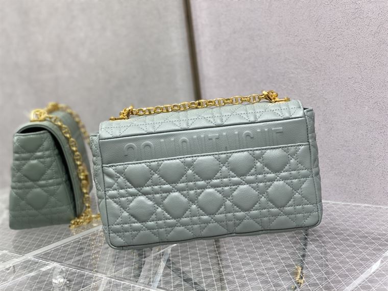DIOR MEDIUM DIOR CARO BAG ETHEREAL GRAY