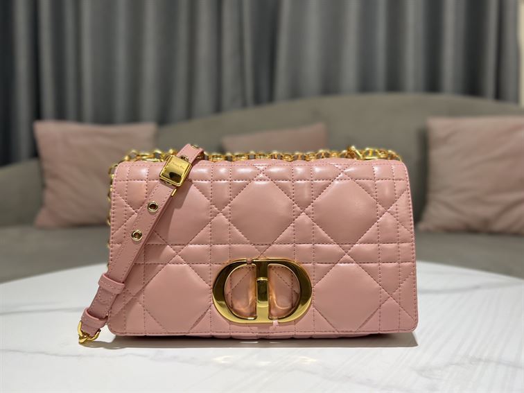 DIOR MEDIUM DIOR CARO BAG ROSE DES VENTS