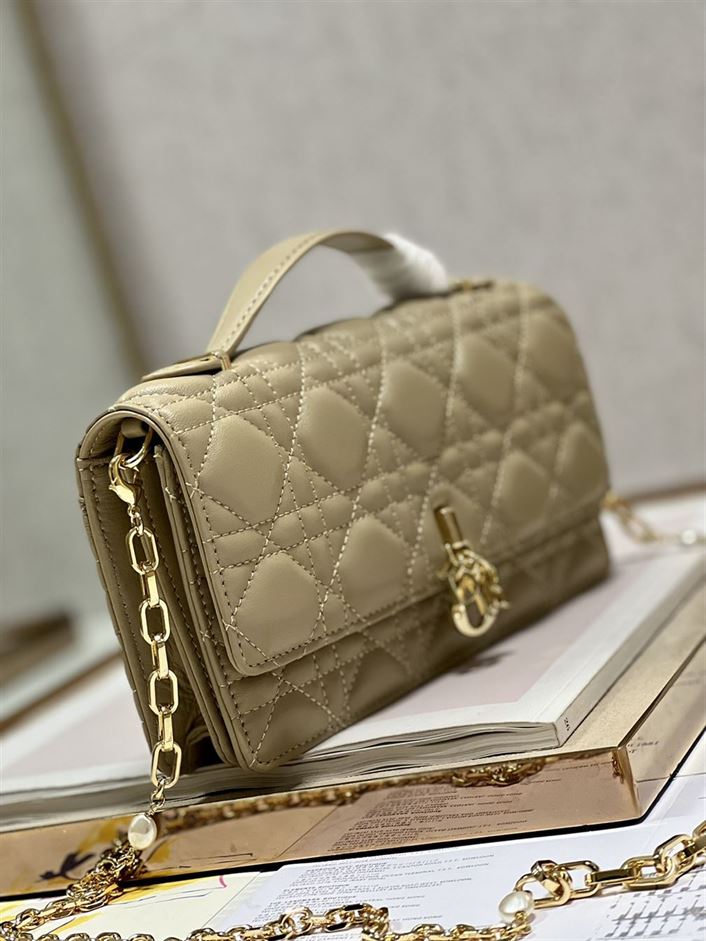 DIOR MISS DIOR MINI BAG CANNAGE LAMBSKIN