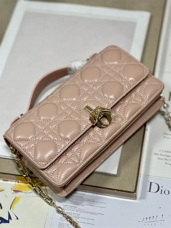 DIOR MISS DIOR MINI BAG ROSE DES VENTS