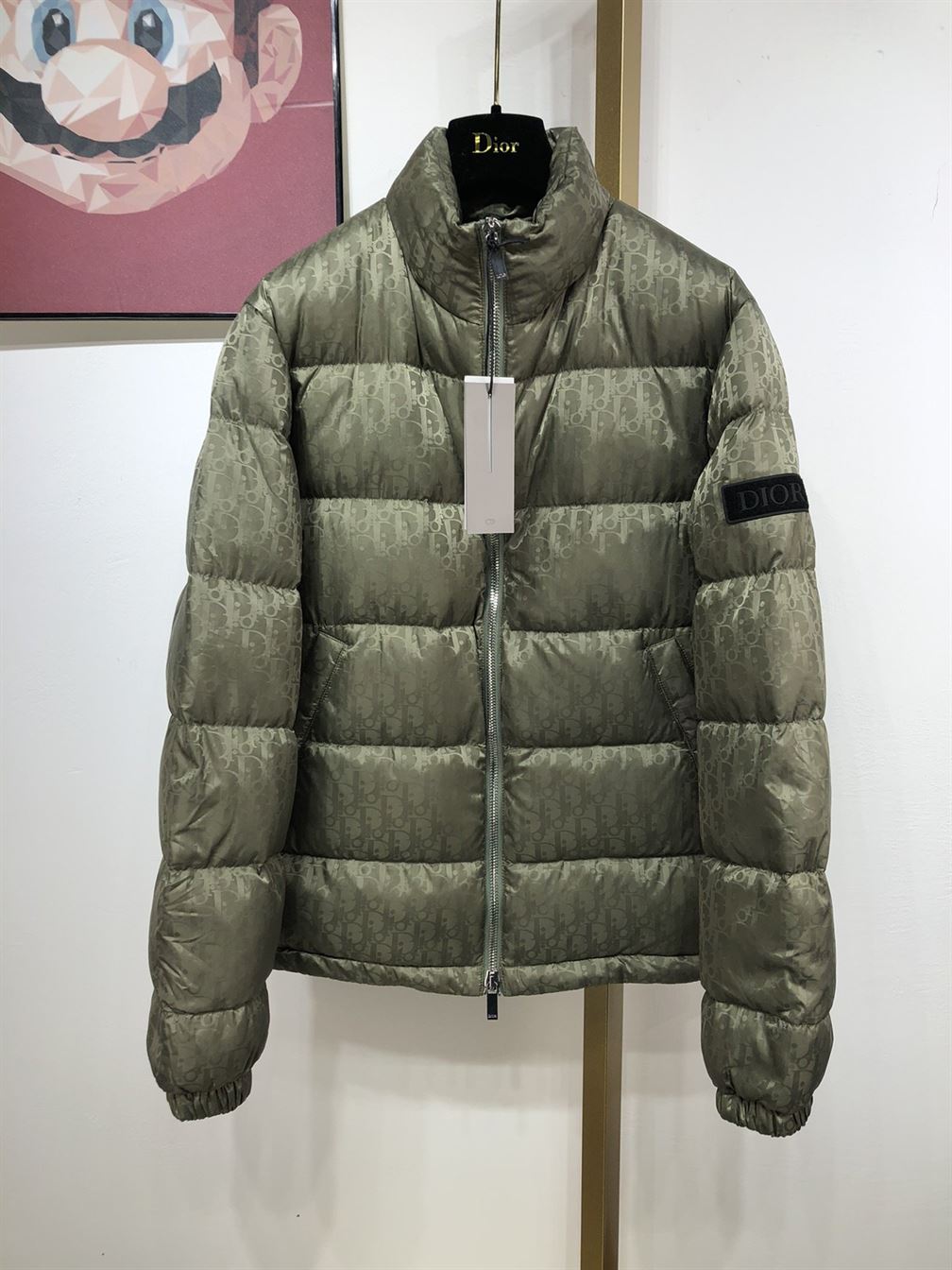 DIOR OBLIQUE DOWN JACKET - DRC001