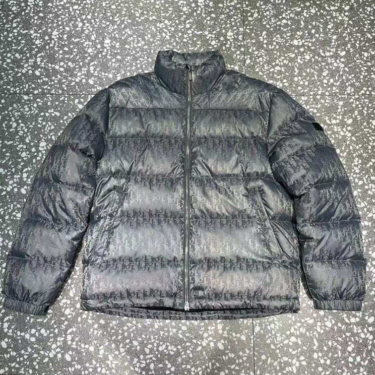 DIOR OBLIQUE DOWN JACKET TECHNICAL JACQUARD - DRC019