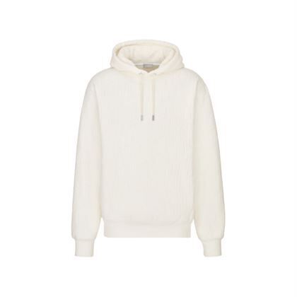DIOR OBLIQUE HOODED SWEATSHIRT, RELAXED FIT - DOS010
