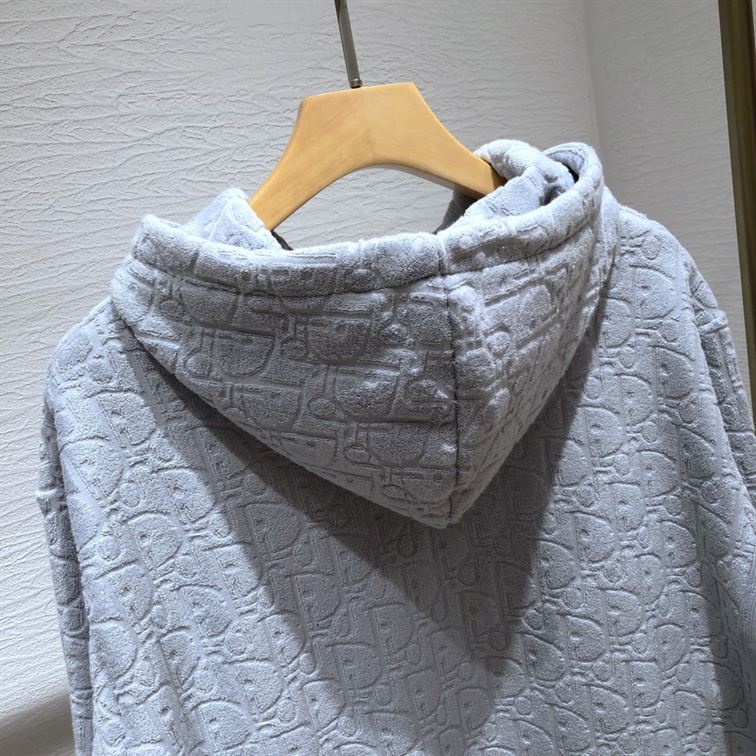 DIOR OBLIQUE HOODED SWEATSHIRT RELAXED FIT - DOS020