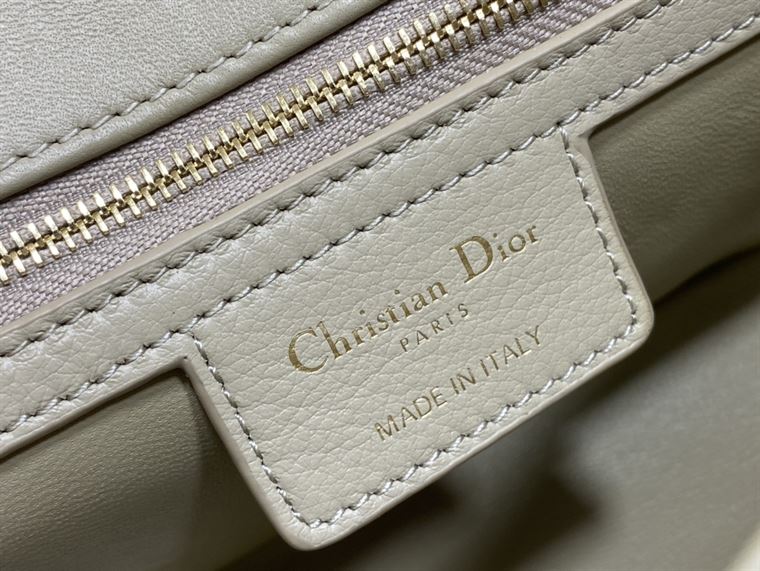 DIOR SMALL DIOR CARO BAG GOLD STONE SUPPLE