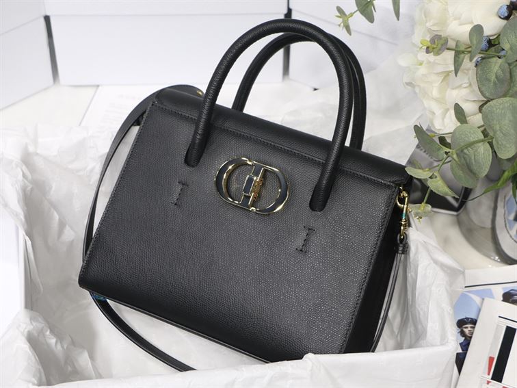 DIOR ST-HONORE TOTE BAG BLACK