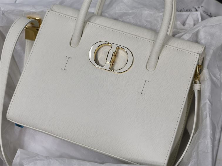 DIOR ST-HONORE TOTE BAG WHITE