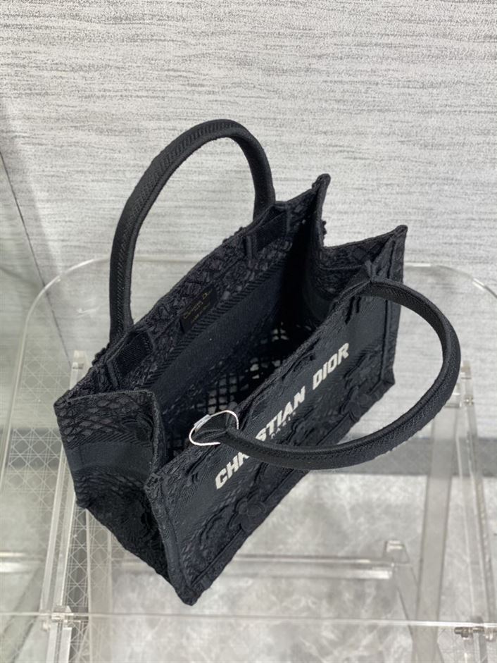 DIOR TOTE BOOK BLACK BAG
