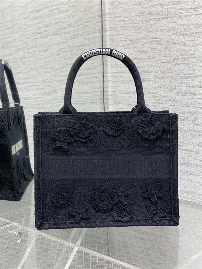 DIOR TOTE BOOK BLACK BAG