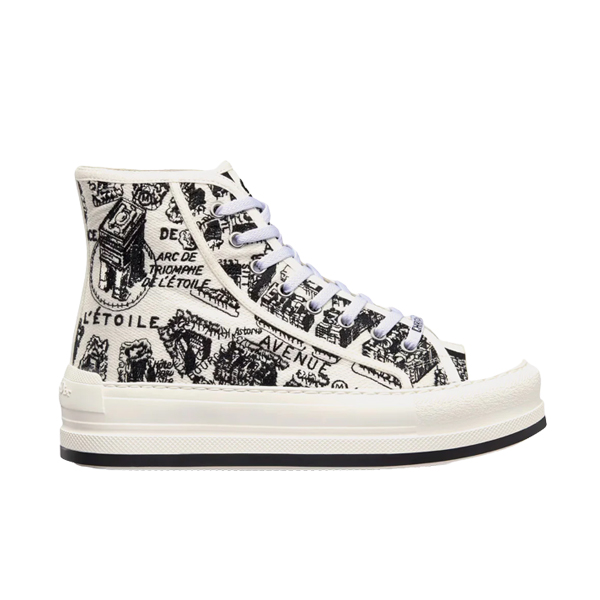 DIOR WALK'N'DIOR HIGH-TOP PLATFORM SNEAKER - DO116