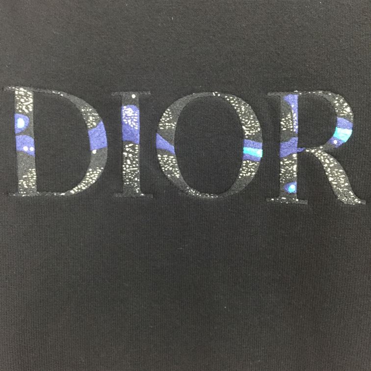 DIOR X PETER DOIG EMBROIDERED KNITTED SWEATER - DOS017