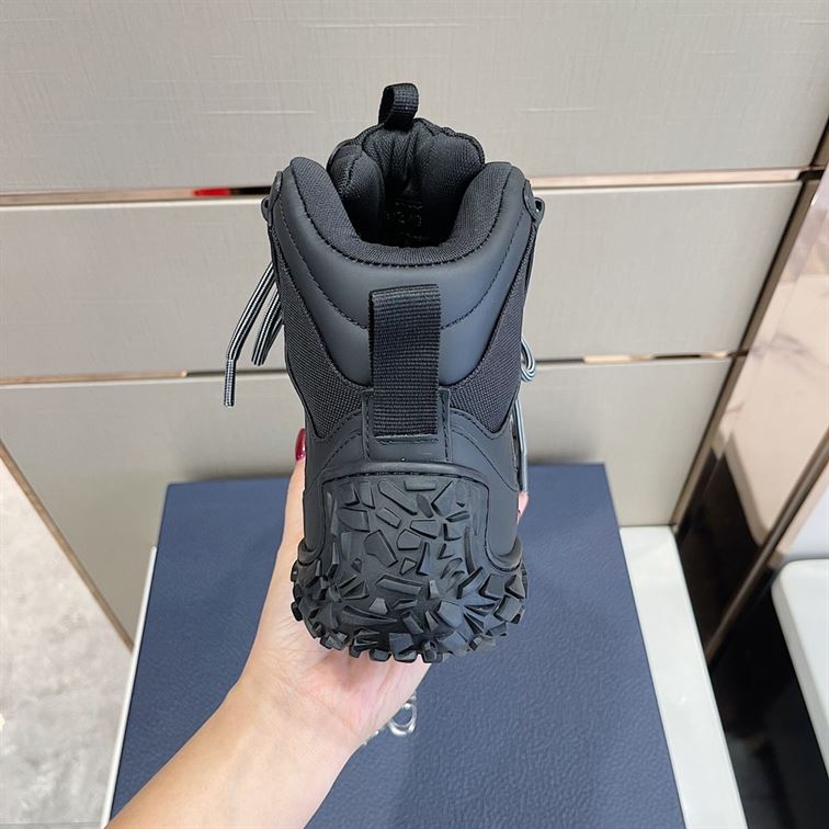 DIORIZON HIKING BOOT BLACK TECHNICAL MESH AND RUBBER - DO089