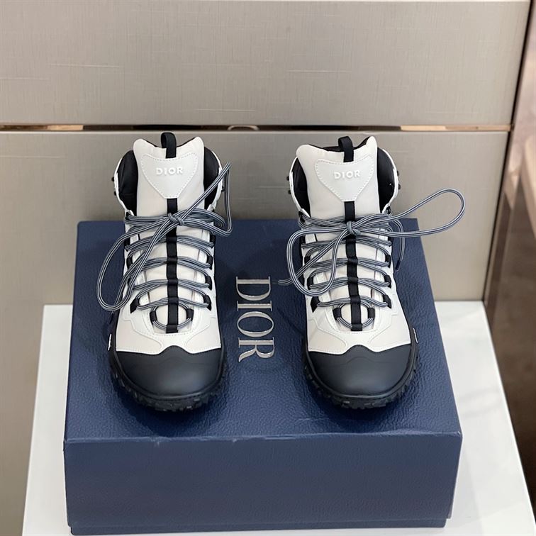 DIORIZON HIKING BOOT GRAY TECHNICAL MESH AND BLACK RUBBER - DO088