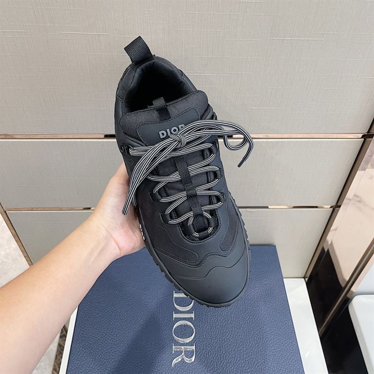 DIORIZON HIKING SHOE BLACK TECHNICAL MESH AND RUBBER - DO087