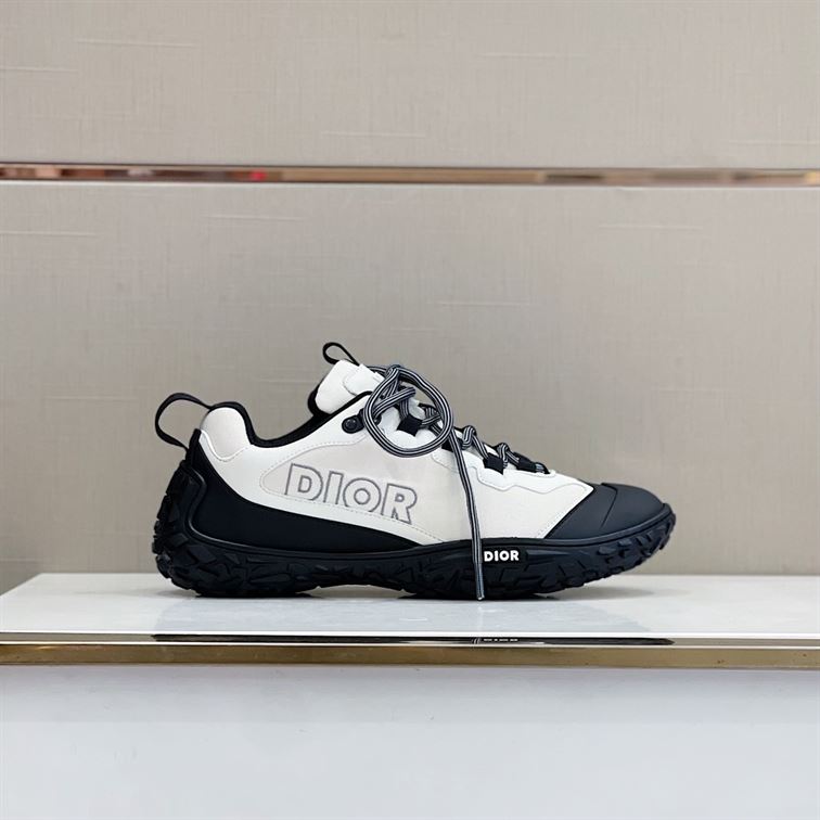 DIORIZON HIKING SHOE GRAY TECHNICAL MESH AND BLACK RUBBER - DO086