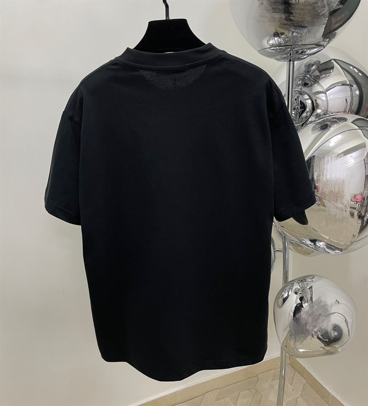 DOLCE &GABBANA COTTON T-SHIRT WITH DG EMBROIDERY - DT009